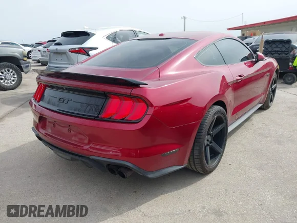 ✅ 2019 Ford Mustang GT Premium • VIN: 1FA6P8CF4K5192720 • Lot: 44433073. Wystawiony na IAAI z przebiegiem 71 143 mil. Bezpłatny archiwum sprzedaży aukcyjnych z USA i szczegółowy raport historii pojazdu na DreamBid. Zdjęcie 4.