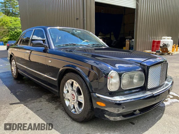 ✅ 2002 BENTLEY ALL OTHER ARNAGE • VIN: SCBLC31E62CX08029 • Lot: 53528096. Wystawiony na Copart z przebiegiem 86 082 mil. Bezpłatny archiwum sprzedaży aukcyjnych z USA i szczegółowy raport historii pojazdu na DreamBid. Zdjęcie 1.