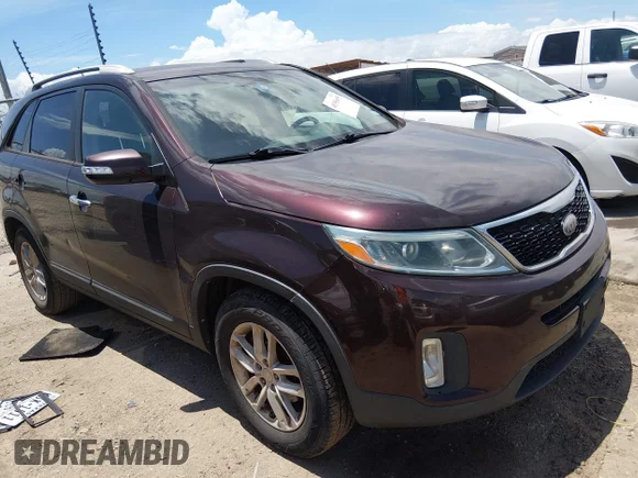 ✅ 2014 Kia Sorento LX • VIN: 5XYKT4A60EG511400 • Лот: 45355695. Опубликован ранее на IAAI с пробегом 208 645 миль. Бесплатный доступ к архиву аукционных продаж из США и подробный отчёт об истории автомобиля на DreamBid. Изображение 1.