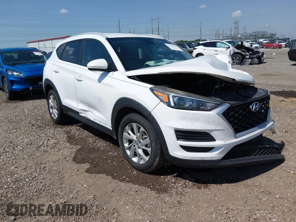 ✅ 2020 Hyundai Tucson Value • VIN: KM8J33A41LU112135 • Lot: 45100704. Listed on IAAI with 134,581 mi. Free auction sales archive from the USA and detailed vehicle history report at DreamBid. Image 1.