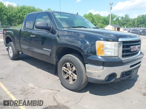 ✅ 2009 GMC Sierra 1500 SLE • VIN: 1GTEK29009Z282518 • Lot: 45168452. Listed on IAAI with 263,383 mi. Free auction sales archive from the USA and detailed vehicle history report at DreamBid. Image 1.