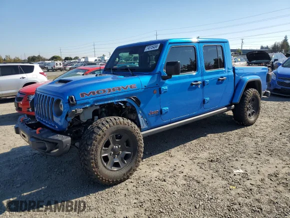 ✅ 2021 Jeep Gladiator Mojave • VIN: 1C6JJTEG0ML557348 • Лот: 74515434. Опубликован ранее на Copart с пробегом 30 901 миль. Бесплатный доступ к архиву аукционных продаж из США и подробный отчёт об истории автомобиля на DreamBid. Изображение 1.