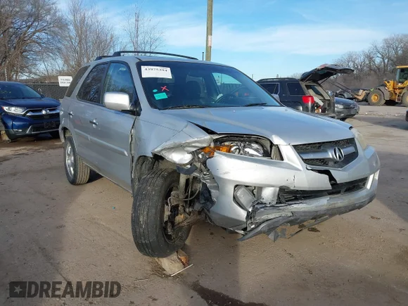 ✅ 2004 Acura MDX • VIN: 2HNYD18244H542748 • Lot: 43975394. Wystawiony na IAAI z przebiegiem 225 833 mil. Bezpłatny archiwum sprzedaży aukcyjnych z USA i szczegółowy raport historii pojazdu na DreamBid. Zdjęcie 1.