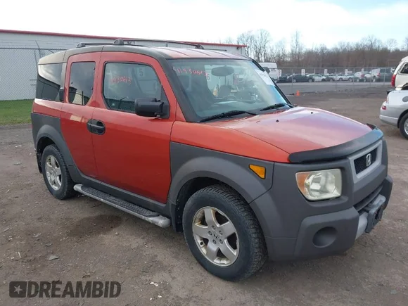 ✅ 2003 Honda Element EX • VIN: 5J6YH185X3L014891 • Lot: 41930613. Listed on IAAI with 263,650 mi. Free auction sales archive from the USA and detailed vehicle history report at DreamBid. Image 1.