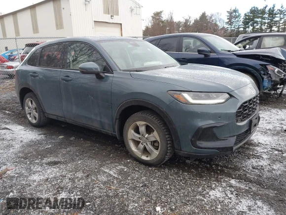 ✅ 2023 Honda HR-V EX-L • VIN: 3CZRZ2H72PM716636 • Lot: 44019376. Listed on IAAI with 30,938 mi. Free auction sales archive from the USA and detailed vehicle history report at DreamBid. Image 1.