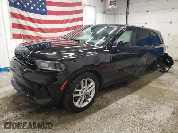 ✅ 2025 Dodge Durango GT • VIN: 1C4RDJDG1SC536787 • Лот: 62940135. Опубликован ранее на Copart с пробегом 4 102 миль. Бесплатный доступ к архиву аукционных продаж из США и подробный отчёт об истории автомобиля на DreamBid. Изображение 1.