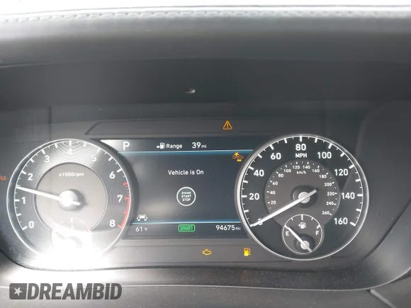 ✅ 2019 Genesis G90 Ultimate • VIN: KMHG54JH5KU052811 • Лот: 43408825. Опубліковано раніше на IAAI з пробігом 94 675 миль. Безкоштовний доступ до архіву аукціонних продажів зі США та докладний звіт про історію автомобіля на DreamBid. Зображення 7.