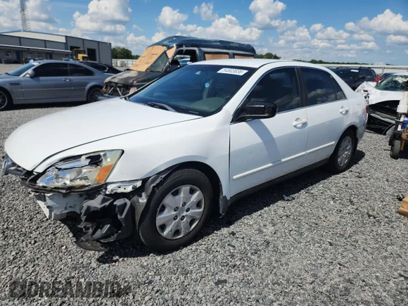 ✅ 2003 Honda Accord LX • VIN: 1HGCM56373A087038 • Lot: 54803836. Listed on Copart with 123,774 mi. Free auction sales archive from the USA and detailed vehicle history report at DreamBid. Image 1.