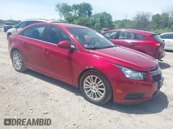 ✅ 2012 Chevrolet Cruze ECO • VIN: 1G1PK5SC8C7281059 • Лот: 45380070. Опубликован ранее на IAAI с пробегом 116 415 миль. Бесплатный доступ к архиву аукционных продаж из США и подробный отчёт об истории автомобиля на DreamBid. Изображение 1.