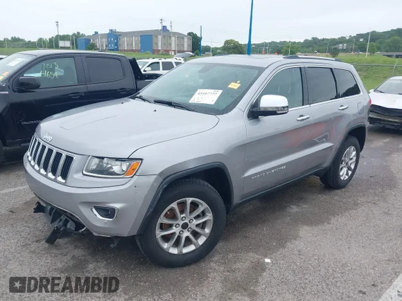 ✅ 2014 Jeep Grand Cherokee Limited • VIN: 1C4RJFBG1EC162274 • Lot: 45107777. Wystawiony na IAAI z przebiegiem 124 267 mil. Bezpłatny archiwum sprzedaży aukcyjnych z USA i szczegółowy raport historii pojazdu na DreamBid. Zdjęcie 2.