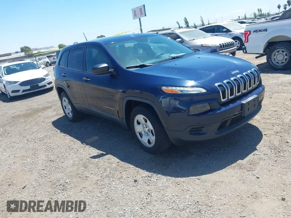 ✅ 2016 Jeep Cherokee Sport • VIN: 1C4PJMABXGW337382 • Лот: 45432723. Опубликован ранее на IAAI с пробегом 36 557 миль. Бесплатный доступ к архиву аукционных продаж из США и подробный отчёт об истории автомобиля на DreamBid. Изображение 1.