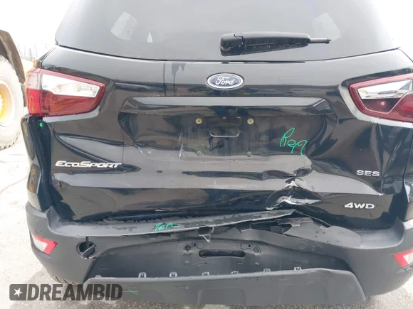 ✅ 2018 Ford EcoSport SES • VIN: MAJ6P1CL2JC219811 • Lot: 40888905. Wystawiony na IAAI z przebiegiem 83 153 mil. Bezpłatny archiwum sprzedaży aukcyjnych z USA i szczegółowy raport historii pojazdu na DreamBid. Zdjęcie 6.