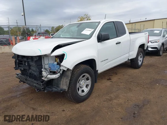 ✅ 2021 Chevrolet Colorado 4WD Work Truck • VIN: 1GCHTBEA7M1134351 • Lot: 43459884. Wystawiony na IAAI z przebiegiem 88 804 mil. Bezpłatny archiwum sprzedaży aukcyjnych z USA i szczegółowy raport historii pojazdu na DreamBid. Zdjęcie 2.