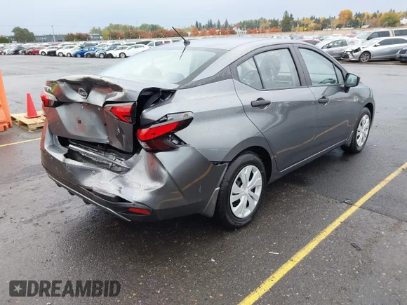 ✅ 2024 Nissan Versa S • VIN: 3N1CN8DV5RL850955 • Lot: 43600666. Wystawiony na IAAI z przebiegiem 12 615 mil. Bezpłatny archiwum sprzedaży aukcyjnych z USA i szczegółowy raport historii pojazdu na DreamBid. Zdjęcie 4.