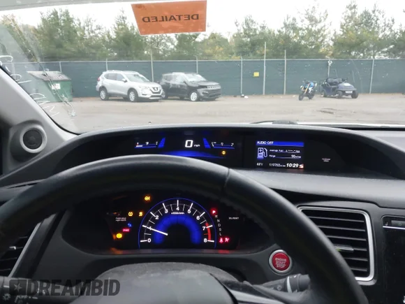 ✅ 2014 Honda Civic EX-L • VIN: 19XFB2F96EE269754 • Lot: 43505104. Listed on IAAI with 119,783 mi. Free auction sales archive from the USA and detailed vehicle history report at DreamBid. Image 7.