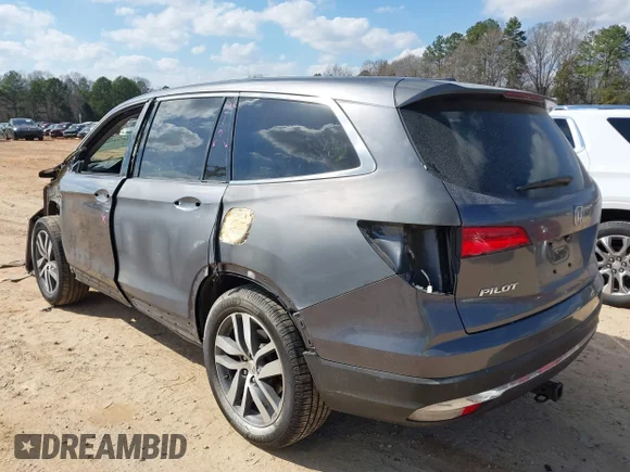 ✅ 2017 Honda Pilot Touring • VIN: 5FNYF6H95HB012326 • Лот: 44519704. Опубліковано раніше на IAAI з пробігом 127 228 миль. Безкоштовний доступ до архіву аукціонних продажів зі США та докладний звіт про історію автомобіля на DreamBid. Зображення 3.