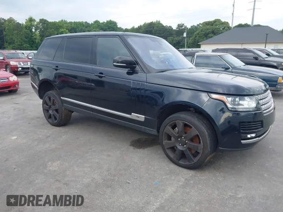 ✅ 2016 Land Rover Range Rover Supercharged • VIN: SALGS3EF4GA270465 • Лот: 45354004. Опубликован ранее на IAAI с пробегом 170 400 миль. Бесплатный доступ к архиву аукционных продаж из США и подробный отчёт об истории автомобиля на DreamBid. Изображение 1.