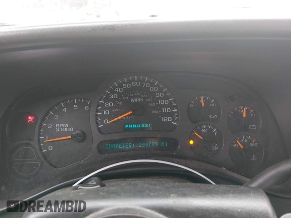 ✅ 2004 Chevrolet Silverado 1500 LS • VIN: 2GCEC19T641111100 • Lot: 44609156. Wystawiony na IAAI z przebiegiem 299 789 mil. Bezpłatny archiwum sprzedaży aukcyjnych z USA i szczegółowy raport historii pojazdu na DreamBid. Zdjęcie 7.