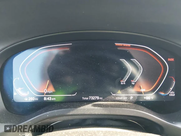 ✅ 2023 BMW X3 sDrive30i • VIN: 5UX43DP03P9R46068 • Lot: 45145267. Wystawiony na IAAI z przebiegiem 73 279 mil. Bezpłatny archiwum sprzedaży aukcyjnych z USA i szczegółowy raport historii pojazdu na DreamBid. Zdjęcie 7.