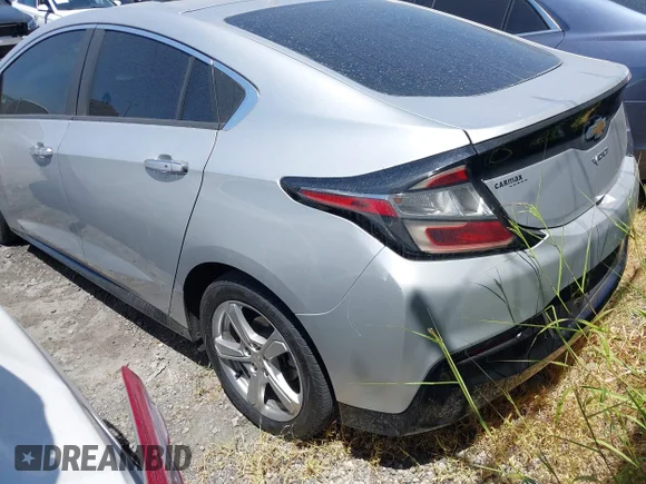 ✅ 2017 Chevrolet Volt LT • VIN: 1G1RC6S53HU207439 • Лот: 42119861. Опубликован ранее на IAAI с пробегом 87 966 миль. Бесплатный доступ к архиву аукционных продаж из США и подробный отчёт об истории автомобиля на DreamBid. Изображение 3.