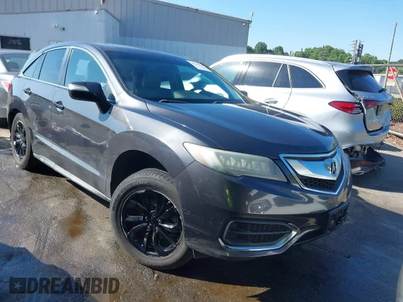 ✅ 2016 Acura RDX Technology • VIN: 5J8TB4H57GL010744 • Lot: 45026990. Listed on IAAI with 141,802 mi. Free auction sales archive from the USA and detailed vehicle history report at DreamBid. Image 1.