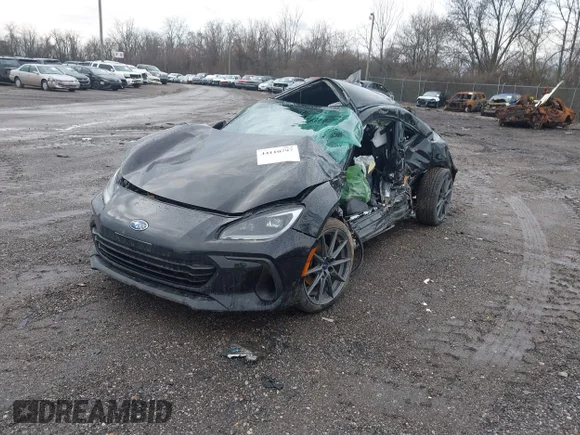 ✅ 2023 Subaru BRZ Limited • VIN: JF1ZDBE1XP9706123 • Lot: 44110797. Listed on IAAI with Not provided. Free auction sales archive from the USA and detailed vehicle history report at DreamBid. Image 2.