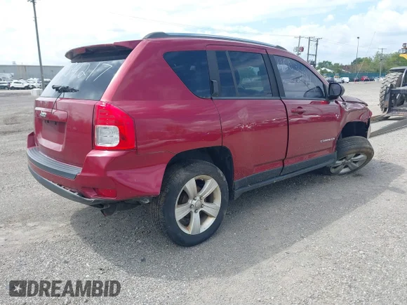 ✅ 2012 Jeep Compass Sport • VIN: 1C4NJCBBXCD666394 • Лот: 45034217. Опубликован ранее на IAAI с пробегом 83 624 миль. Бесплатный доступ к архиву аукционных продаж из США и подробный отчёт об истории автомобиля на DreamBid. Изображение 4.