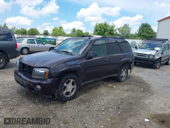 ✅ 2008 Chevrolet TrailBlazer 2LT • VIN: 1GNDS13S082134156 • Лот: 45356605. Опубликован ранее на IAAI с пробегом 153 249 миль. Бесплатный доступ к архиву аукционных продаж из США и подробный отчёт об истории автомобиля на DreamBid. Изображение 2.