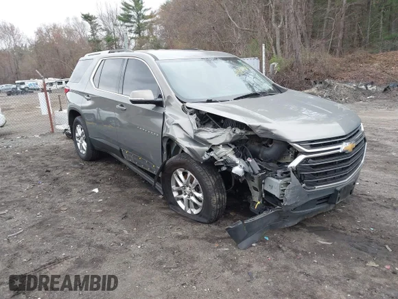 ✅ 2018 Chevrolet Traverse LT Cloth • VIN: 1GNEVGKWXJJ172007 • Lot: 44921667. Wystawiony na IAAI z przebiegiem 172 770 mil. Bezpłatny archiwum sprzedaży aukcyjnych z USA i szczegółowy raport historii pojazdu na DreamBid. Zdjęcie 1.