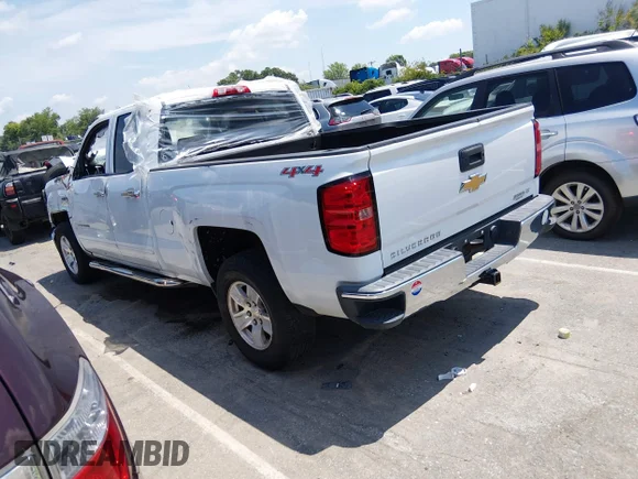 ✅ 2015 Chevrolet Silverado 1500 LT • VIN: 1GCVKREC4FZ164511 • Lot: 45506325. Listed on IAAI with 138,609 mi. Free auction sales archive from the USA and detailed vehicle history report at DreamBid. Image 3.