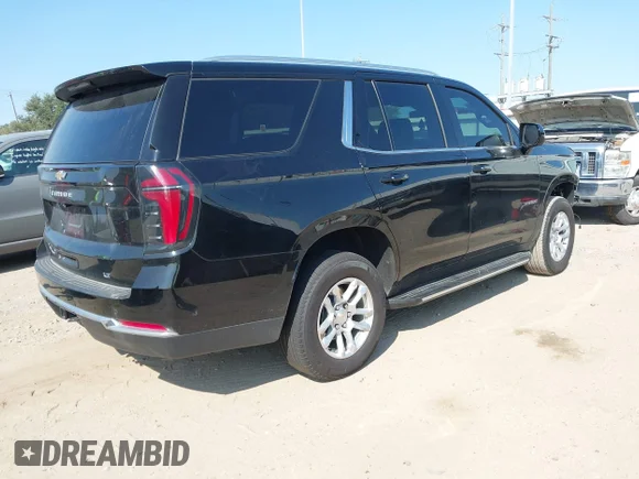 ✅ 2025 Chevrolet Tahoe LT • VIN: 1GNS5NRD8SR275604 • Lot: 43514735. Wystawiony na IAAI z przebiegiem 27 191 mil. Bezpłatny archiwum sprzedaży aukcyjnych z USA i szczegółowy raport historii pojazdu na DreamBid. Zdjęcie 4.