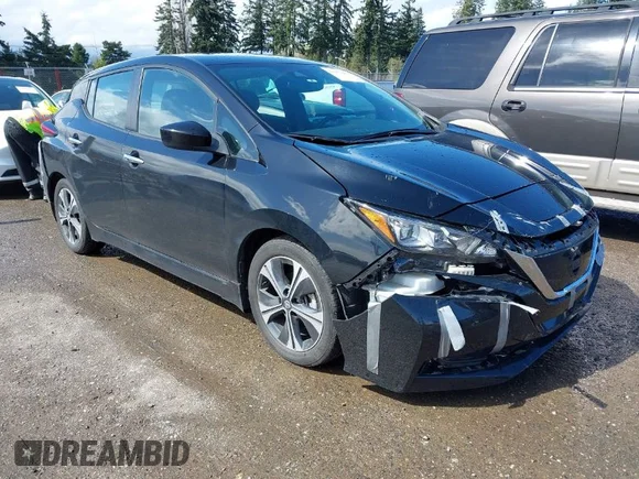 ✅ 2019 Nissan LEAF SV • VIN: 1N4AZ1CPXKC320748 • Лот: 41953264. Опубліковано раніше на IAAI з пробігом 35 080 миль. Безкоштовний доступ до архіву аукціонних продажів зі США та докладний звіт про історію автомобіля на DreamBid. Зображення 1.