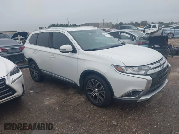 ✅ 2018 Mitsubishi Outlander SE • VIN: JA4AD3A37JZ050999 • Lot: 44208693. Listed on IAAI with 108,721 mi. Free auction sales archive from the USA and detailed vehicle history report at DreamBid. Image 1.