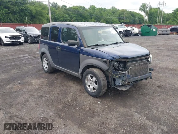 ✅ 2003 Honda Element EX • VIN: 5J6YH28553L004503 • Лот: 45540593. Опубликован ранее на IAAI с пробегом 158 928 миль. Бесплатный доступ к архиву аукционных продаж из США и подробный отчёт об истории автомобиля на DreamBid. Изображение 1.