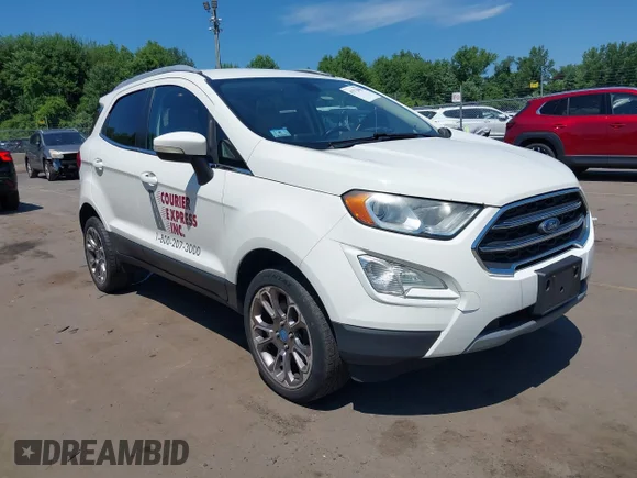 ✅ 2018 Ford EcoSport Titanium • VIN: MAJ6P1WL6JC178840 • Лот: 45572868. Опубліковано раніше на IAAI з пробігом 120 369 миль. Безкоштовний доступ до архіву аукціонних продажів зі США та докладний звіт про історію автомобіля на DreamBid. Зображення 1.