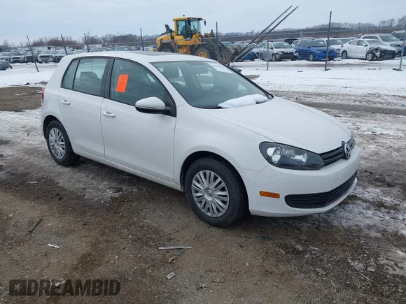 ✅ 2011 Volkswagen Golf • VIN: WVWDA7AJ5BW091684 • Lot: 44294798. Listed on IAAI with 64,843 mi. Free auction sales archive from the USA and detailed vehicle history report at DreamBid. Image 1.