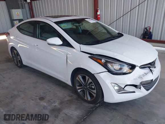 ✅ 2015 Hyundai Elantra Sport • VIN: KMHDH4AH6FU250135 • Лот: 45496530. Опубликован ранее на IAAI с пробегом 62 548 миль. Бесплатный доступ к архиву аукционных продаж из США и подробный отчёт об истории автомобиля на DreamBid. Изображение 1.