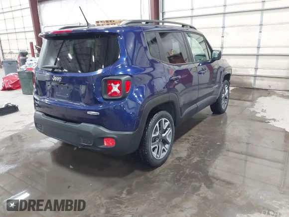 ✅ 2017 Jeep Renegade Latitude • VIN: ZACCJBBB1HPG11911 • Lot: 44227374. Wystawiony na IAAI z przebiegiem 71 957 mil. Bezpłatny archiwum sprzedaży aukcyjnych z USA i szczegółowy raport historii pojazdu na DreamBid. Zdjęcie 4.