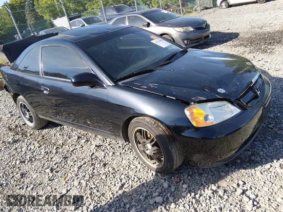 ✅ 2001 Honda Civic EX • VIN: 1HGEM22981L112919 • Lot: 45232990. Wystawiony na IAAI z przebiegiem 233 209 mil. Bezpłatny archiwum sprzedaży aukcyjnych z USA i szczegółowy raport historii pojazdu na DreamBid. Zdjęcie 1.