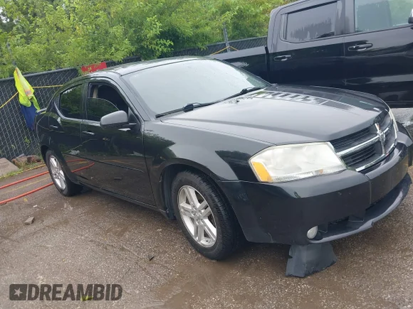 ✅ 2010 Dodge Avenger R/T • VIN: 1B3CC5FB6AN235406 • Lot: 42771830. Listed on IAAI with 178,748 mi. Free auction sales archive from the USA and detailed vehicle history report at DreamBid. Image 1.