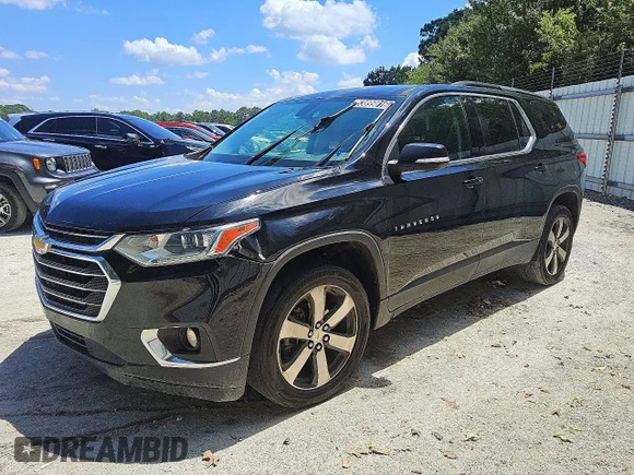 ✅ 2021 Chevrolet Traverse LT • VIN: 1GNERHKW8MJ155592 • Лот: 53899816. Опубліковано раніше на Copart з пробігом 123 313 миль. Безкоштовний доступ до архіву аукціонних продажів зі США та докладний звіт про історію автомобіля на DreamBid. Зображення 1.