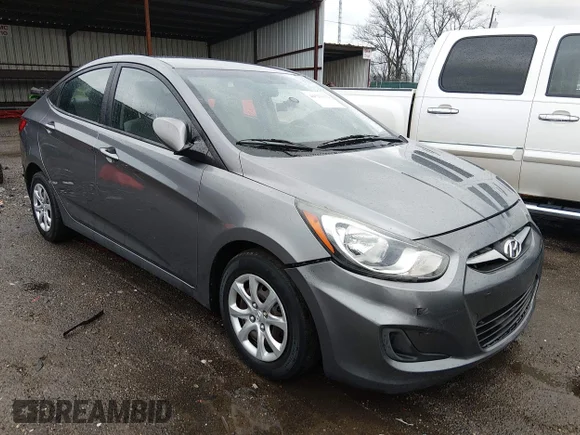✅ 2014 Hyundai Accent GLS • VIN: KMHCT4AE4EU630329 • Lot: 44523332. Listed on IAAI with 143,317 mi. Free auction sales archive from the USA and detailed vehicle history report at DreamBid. Image 1.