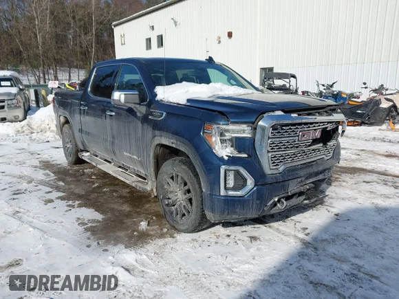 ✅ 2019 GMC Sierra 1500 Denali • VIN: 3GTU9FED0KG291992 • Lot: 44378943. Listed on IAAI with 102,947 mi. Free auction sales archive from the USA and detailed vehicle history report at DreamBid. Image 1.