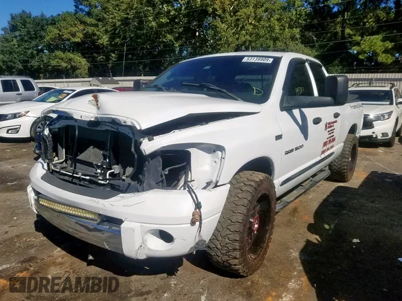 ✅ 2006 Dodge 1500 Laramie • VIN: 1D7HA18246S582814 • Lot: 53139909. Listed on Copart with 145,587 mi. Free auction sales archive from the USA and detailed vehicle history report at DreamBid. Image 2.