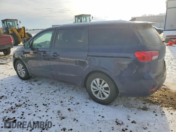 ✅ 2018 Kia Sedona LX • VIN: KNDMB5C12J6376369 • Lot: 75821465. Listed on Copart with 95,480 mi. Free auction sales archive from the USA and detailed vehicle history report at DreamBid. Image 2.