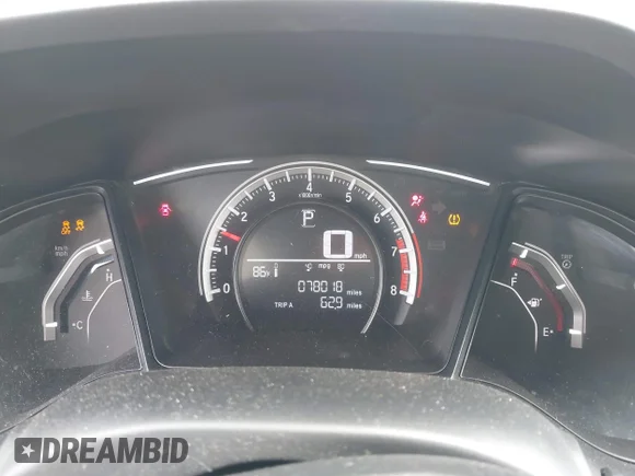 ✅ 2018 Honda Civic LX • VIN: 19XFC2F5XJE043429 • Lot: 45471851. Wystawiony na IAAI z przebiegiem 78 018 mil. Bezpłatny archiwum sprzedaży aukcyjnych z USA i szczegółowy raport historii pojazdu na DreamBid. Zdjęcie 7.