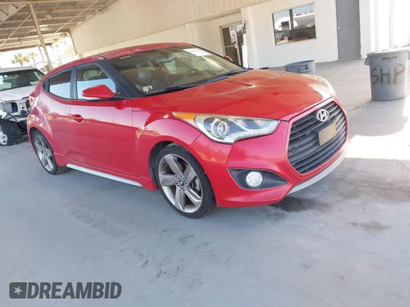 ✅ 2015 Hyundai Veloster Turbo • VIN: KMHTC6AE9FU231896 • Лот: 45494342. Опубликован ранее на IAAI с пробегом 166 311 миль. Бесплатный доступ к архиву аукционных продаж из США и подробный отчёт об истории автомобиля на DreamBid. Изображение 1.