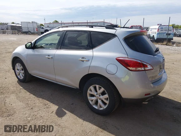 ✅ 2012 Nissan Murano SL • VIN: JN8AZ1MW8CW229255 • Lot: 45060598. Wystawiony na IAAI z przebiegiem 141 079 mil. Bezpłatny archiwum sprzedaży aukcyjnych z USA i szczegółowy raport historii pojazdu na DreamBid. Zdjęcie 3.