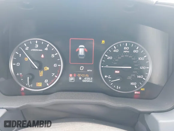 ✅ 2025 Subaru Crosstrek Premium • VIN: JF2GUHDC6S8237393 • Lot: 42915712. Wystawiony na IAAI z przebiegiem 6 854 mil. Bezpłatny archiwum sprzedaży aukcyjnych z USA i szczegółowy raport historii pojazdu na DreamBid. Zdjęcie 7.