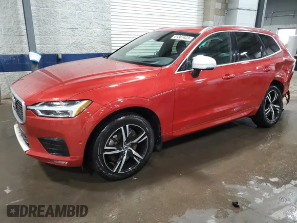 ✅ 2018 Volvo XC60 R-Design • VIN: LYVA22RM8JB109701 • Lot: 41307423. Listed on Copart with 19,746 mi. Free auction sales archive from the USA and detailed vehicle history report at DreamBid. Image 1.
